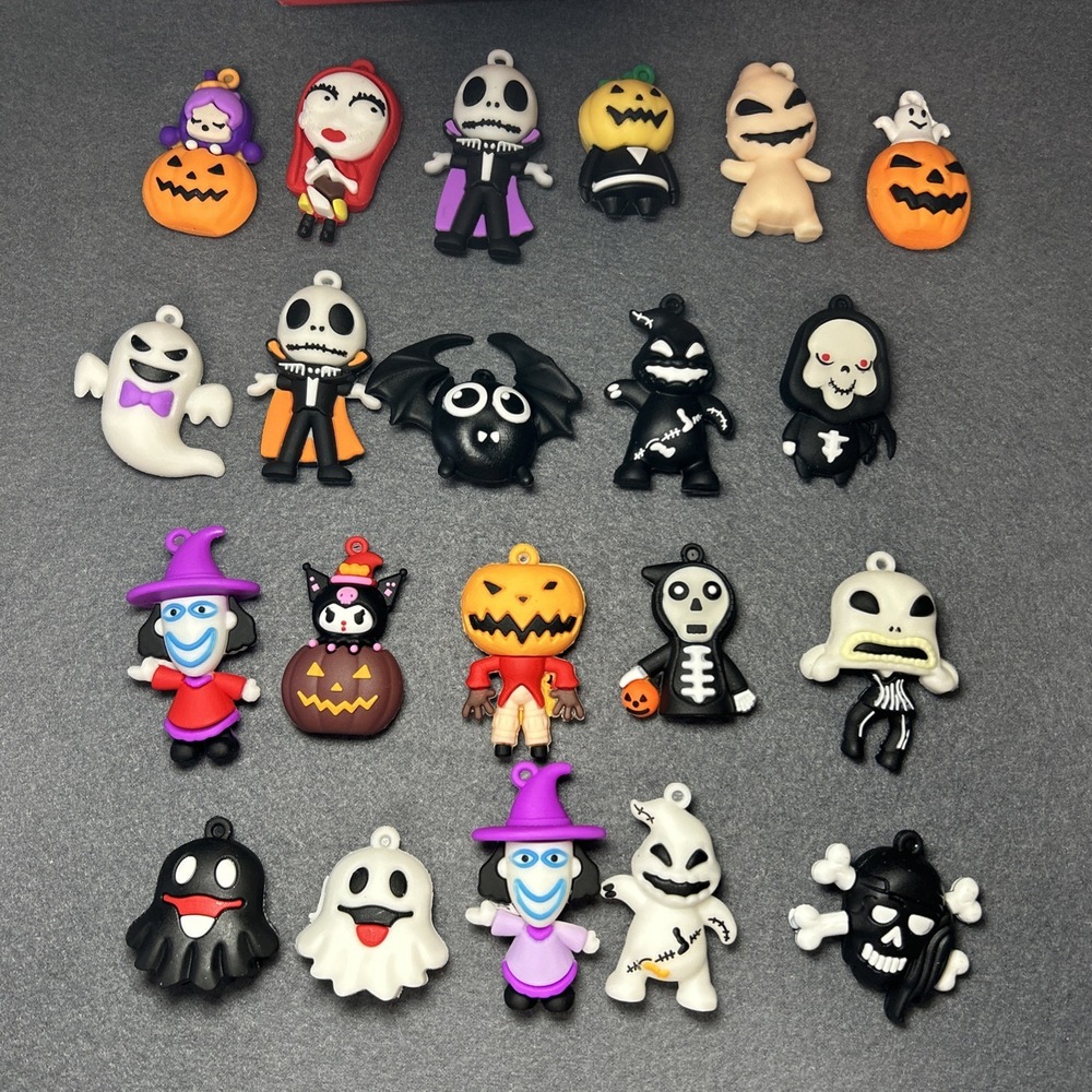 2024 Nightmare Before Christmas Advent Calendar Figures Lot Of 21 Read Descript - Picture 2 of 5